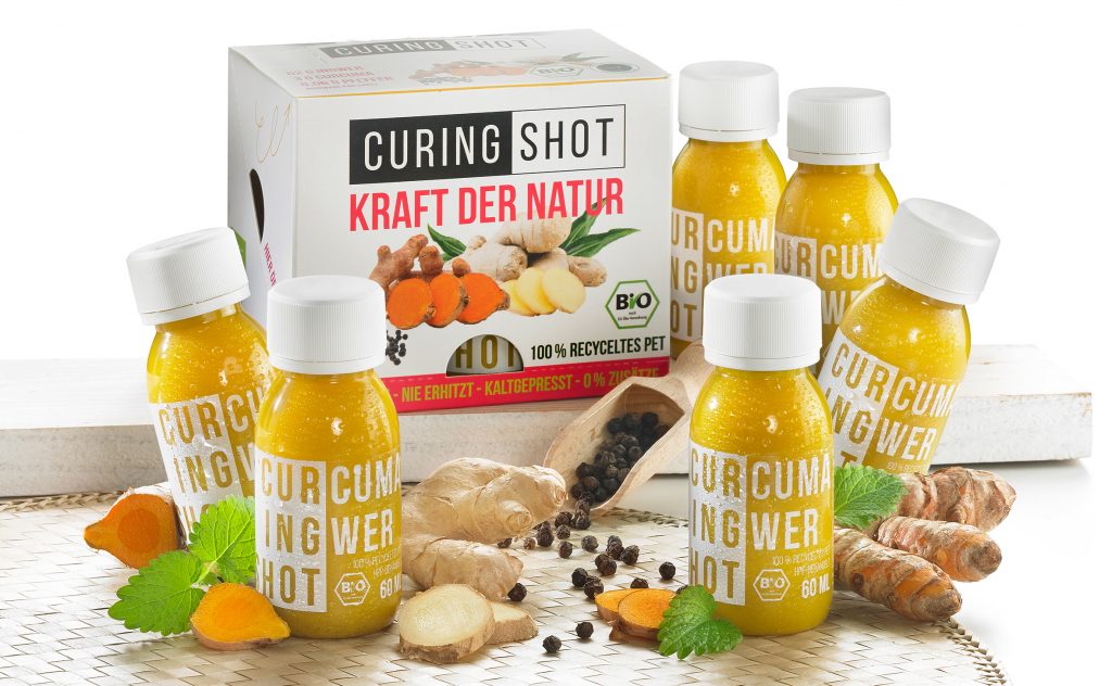 Shot aus Ingwer und Kurkuma von Jungborn