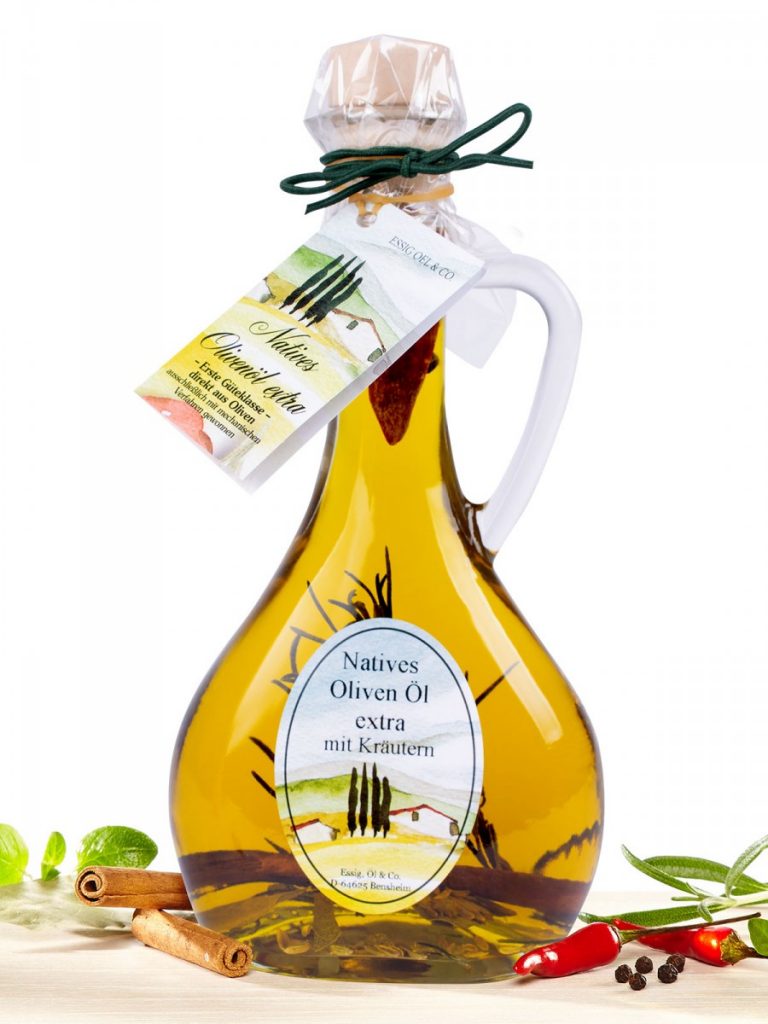 Eine Falsche mediterranes Olivenöl