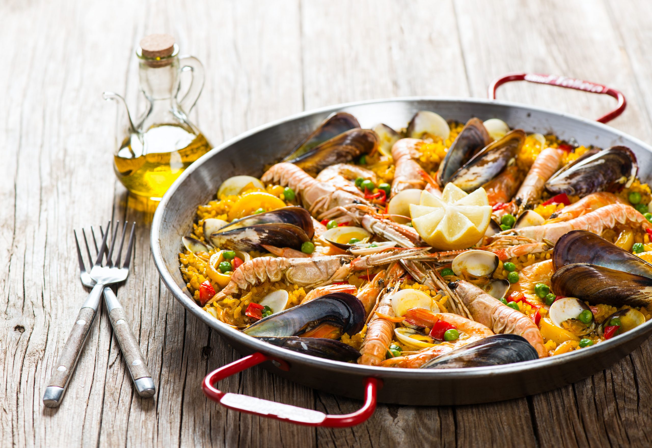 Paella mit Hähnchen und Meeresfrüchten - Jungborn Blog …hat immer etwas ...