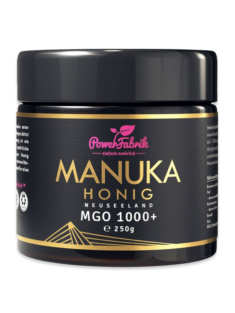 Glas Manuka-Honig von PowerFabrik bei Jungborn
