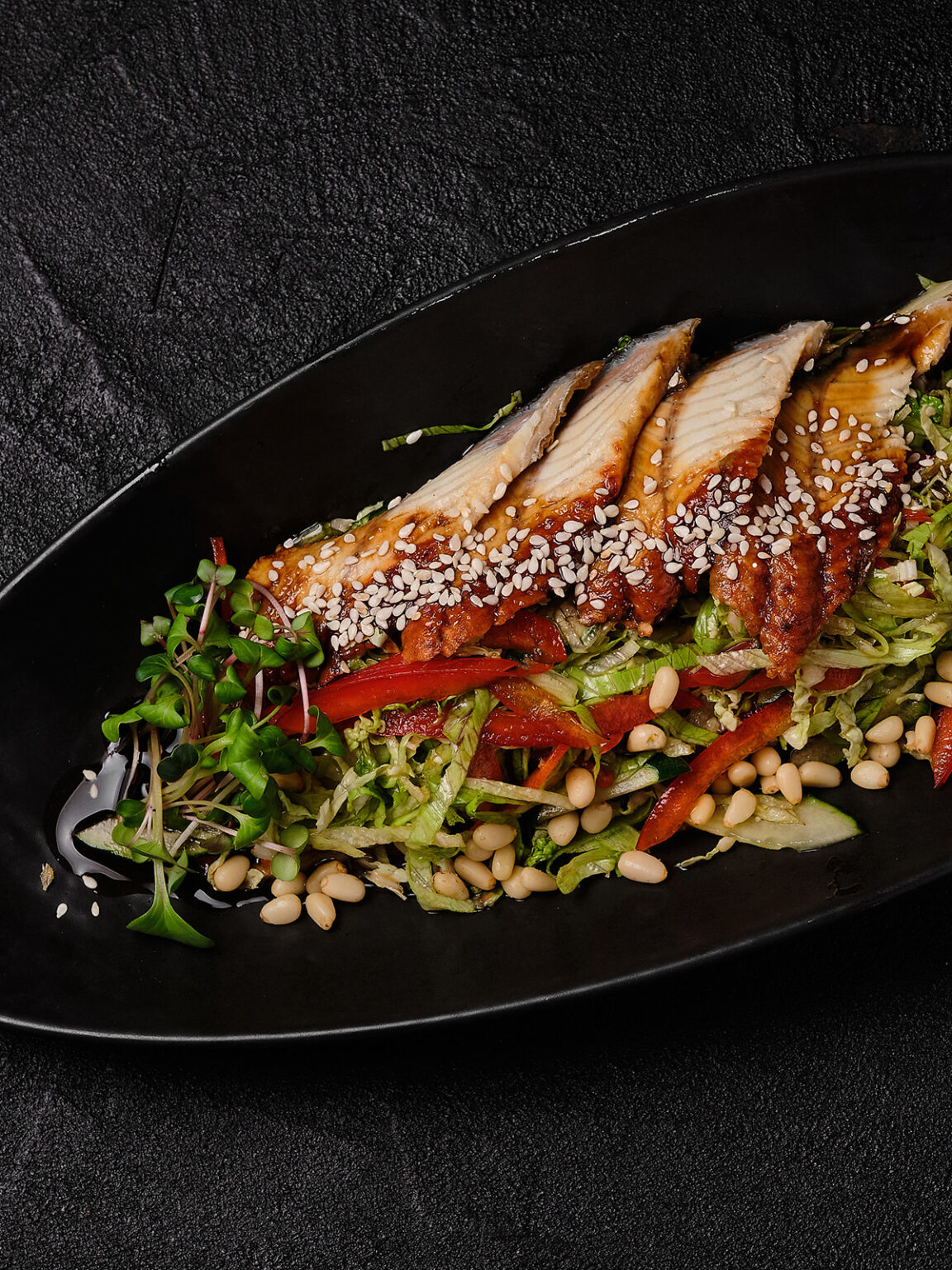 Geräucherter Aal auf asiatischem Salat - Jungborn Blog …hat immer etwas ...