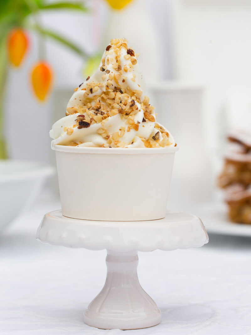 Frozen Joghurt mit Honig & Nüssen