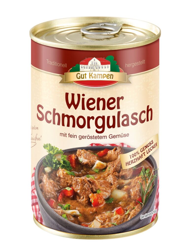 Gut Kampen Dose mit Wiener Schmorgulasch