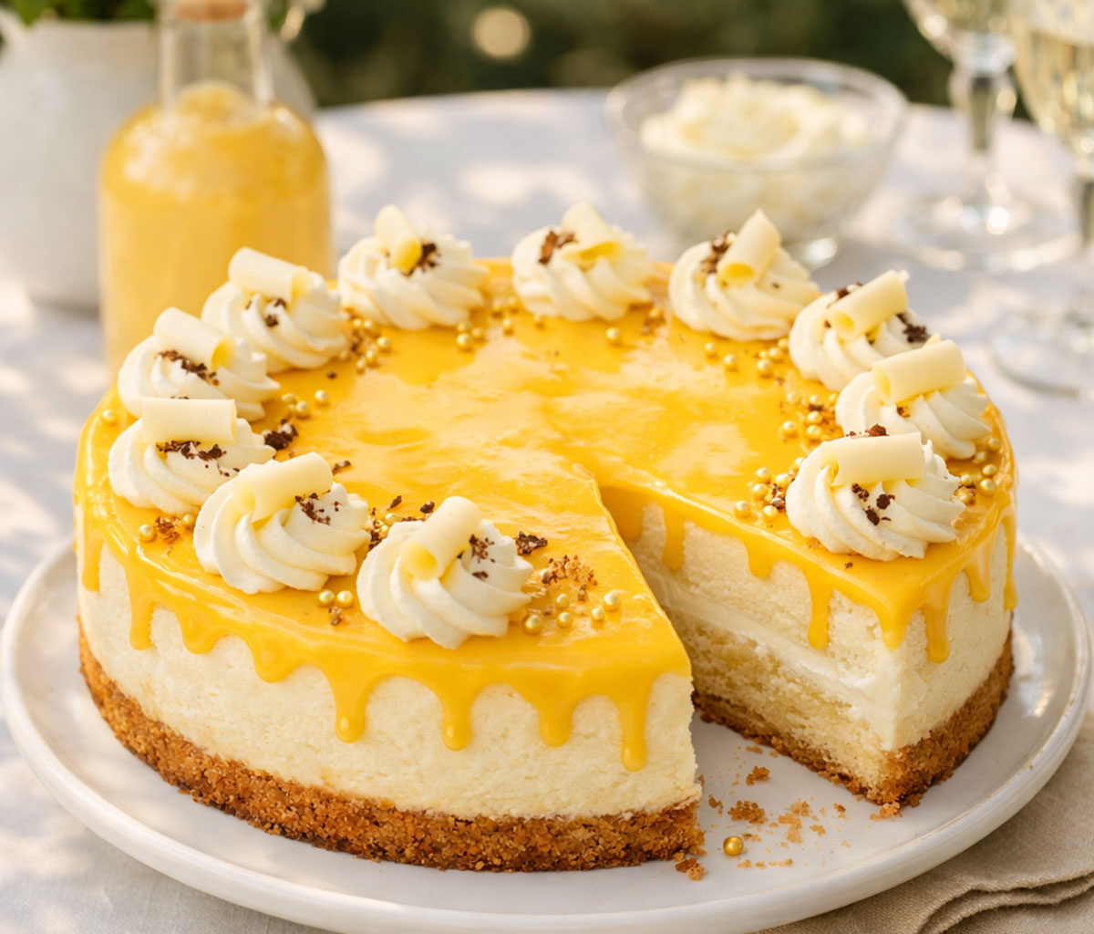 Eierlikörtorte mit Mascarpone Creme