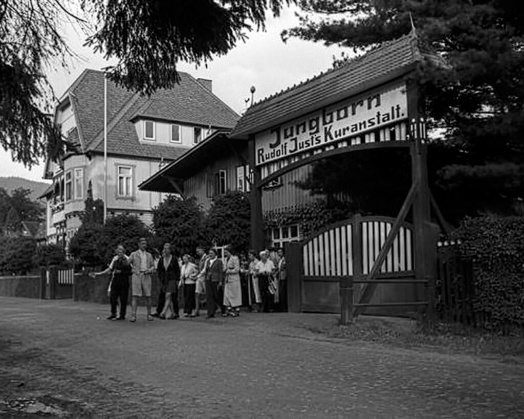 Kuranstalt Jungborn von Rudolf Just im Harz 1930er Jahre
