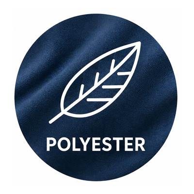 Button "Polyester"