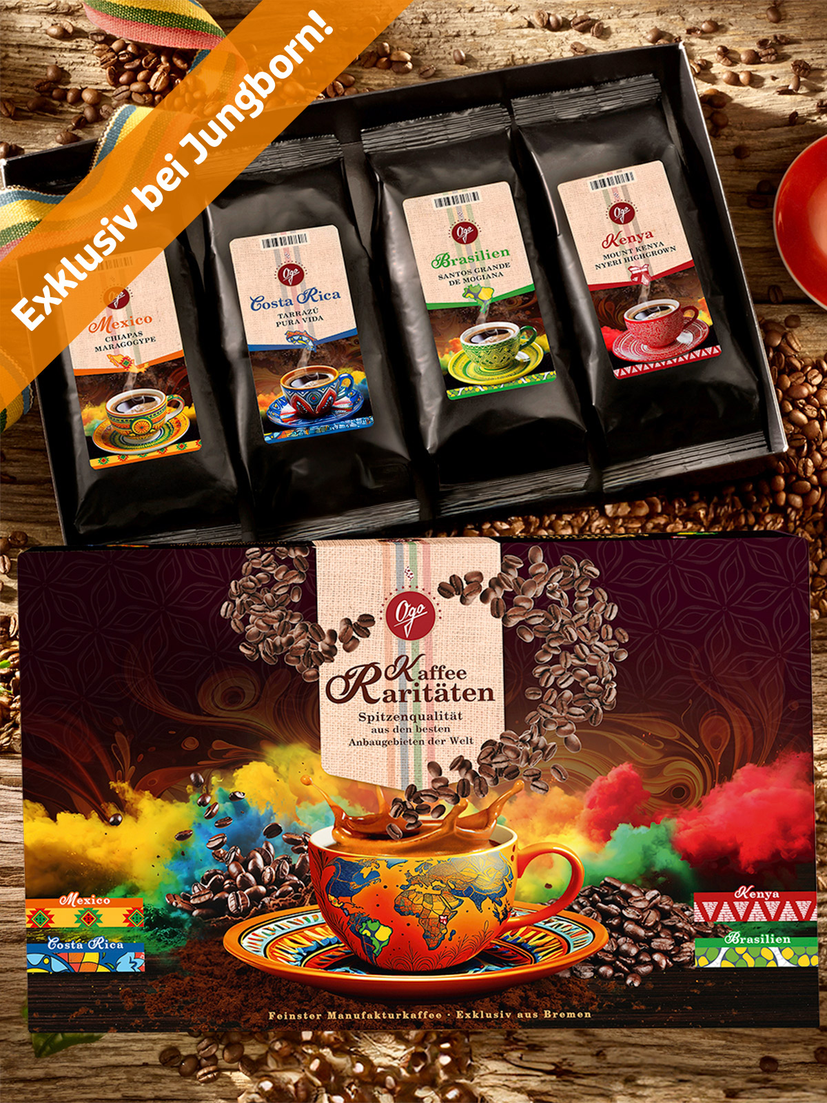 Präsent „Kaffeeraritäten“