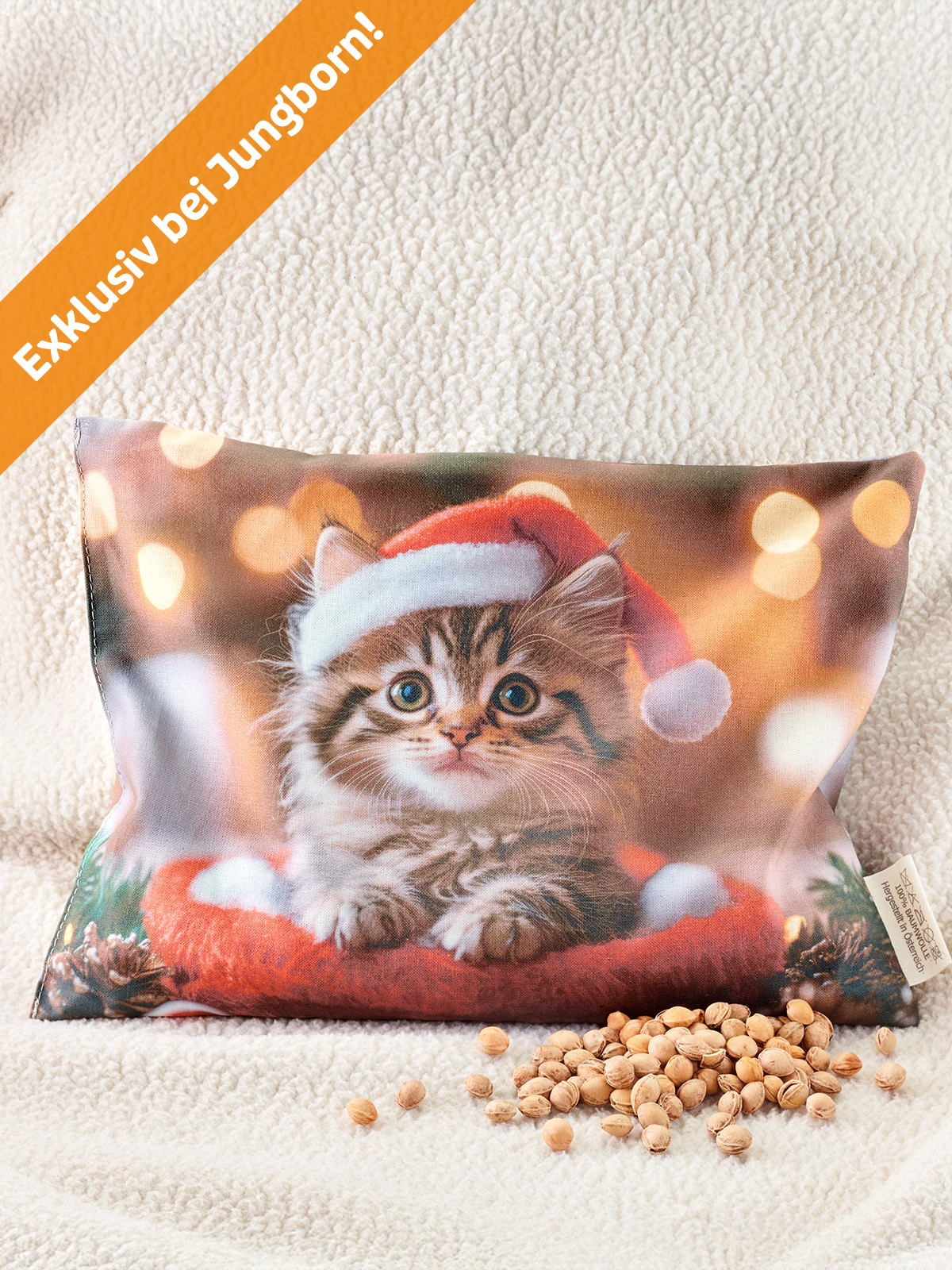 Kirschkernkissen „Pfötchen“ Kirschkernkissen „Pfötchen“