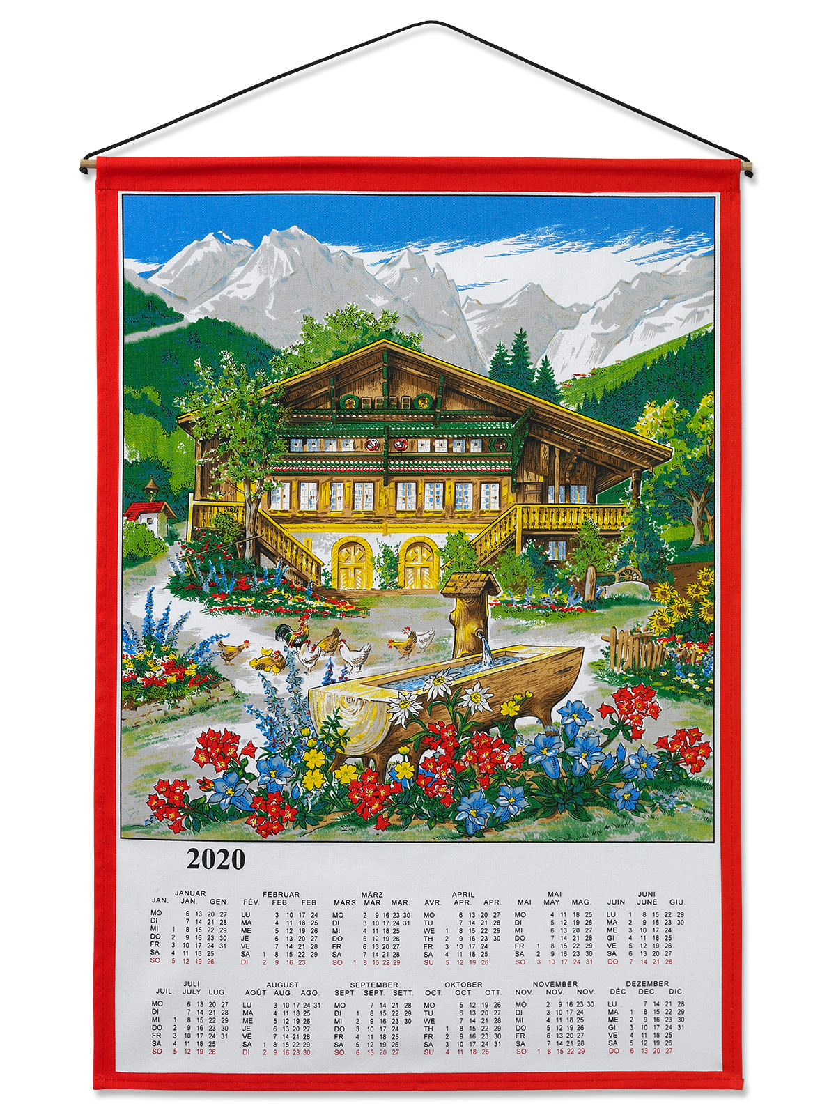 Küchen-Wandkalender „Alpenhof“