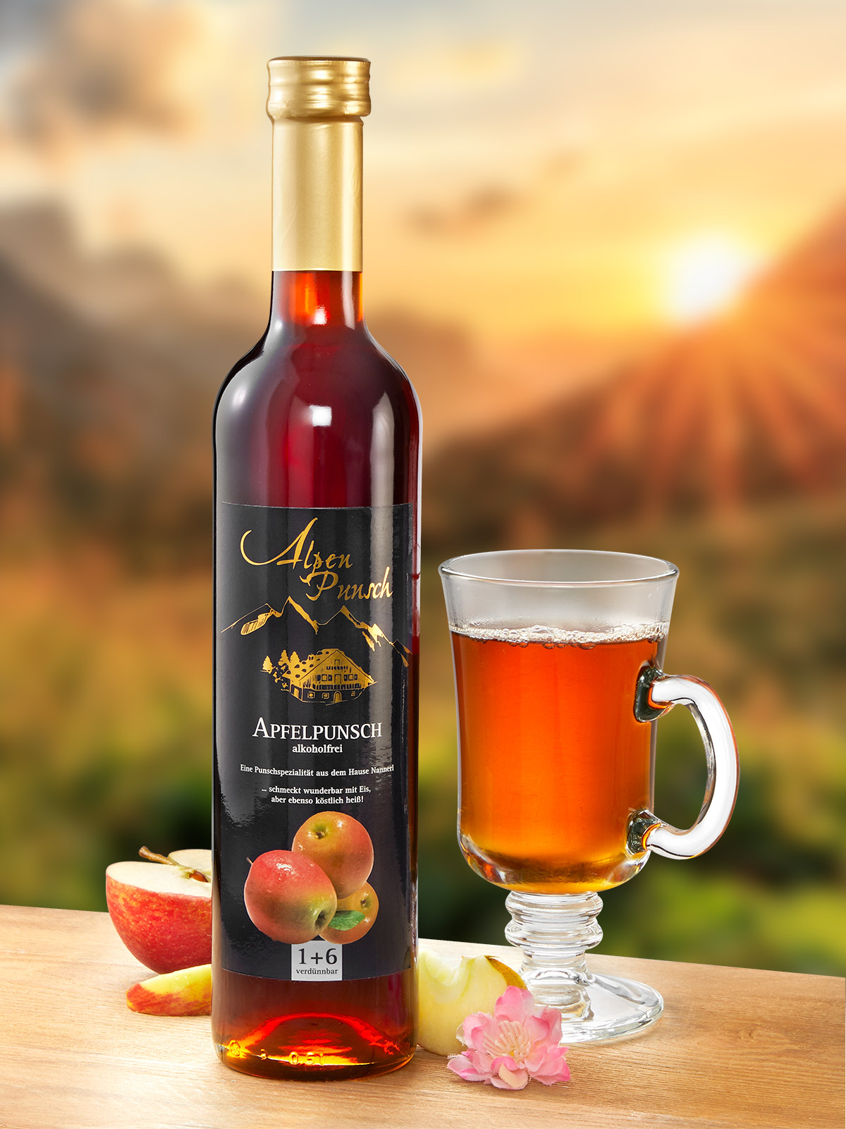 Apfel-Punsch-Sirup