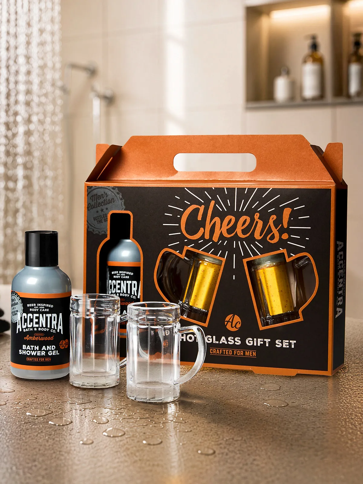 Geschenk-Set mit Schnapsgläsern