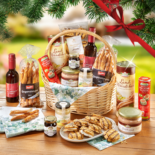Geschenkset mit Feinkost