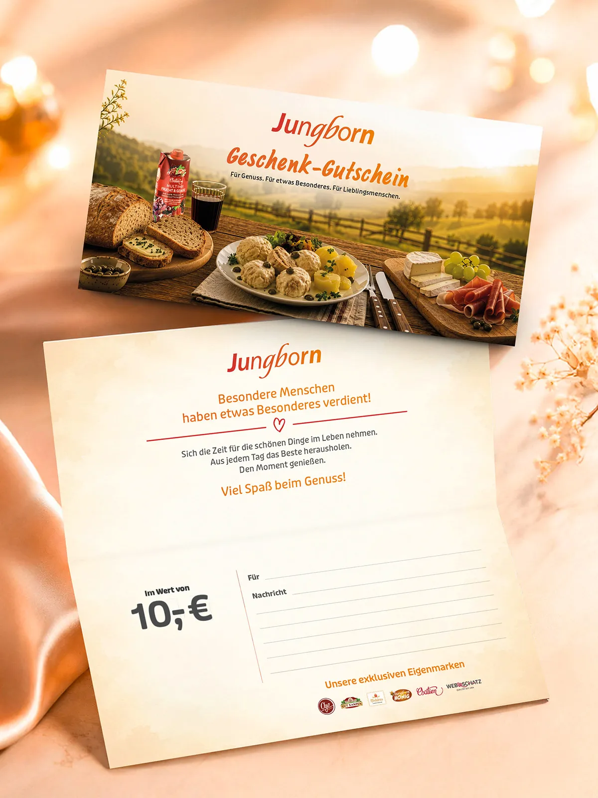 Jungborn Geschenkgutschein 10 €