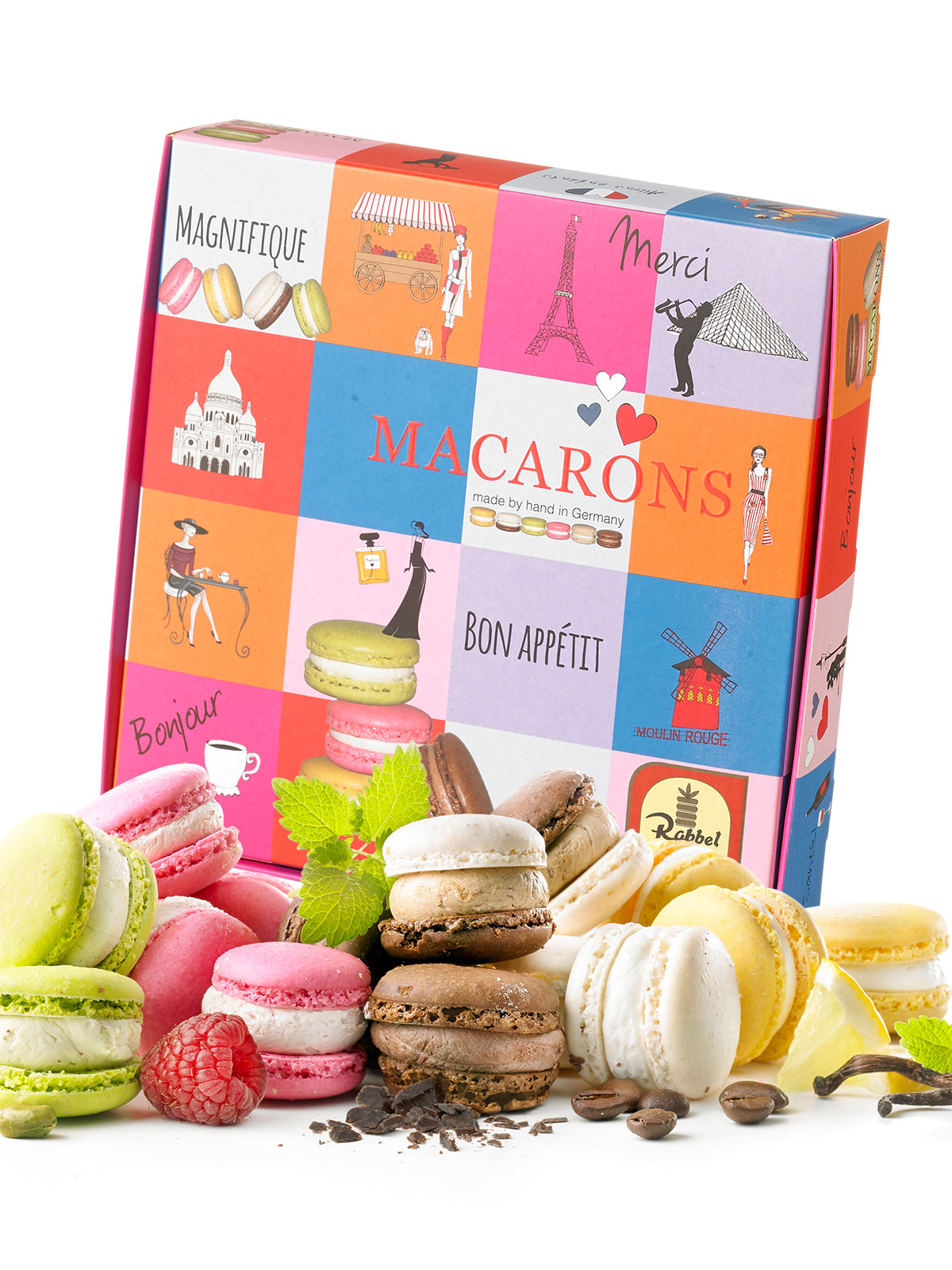Präsentpackung „Macarons“