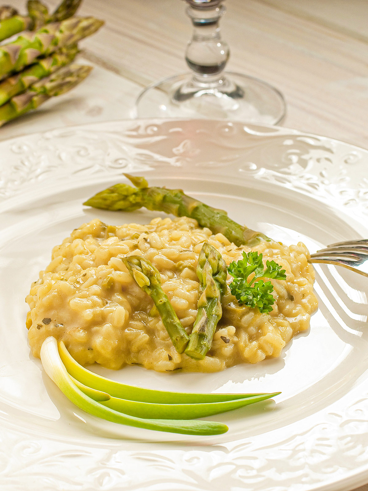 Spargelrisotto