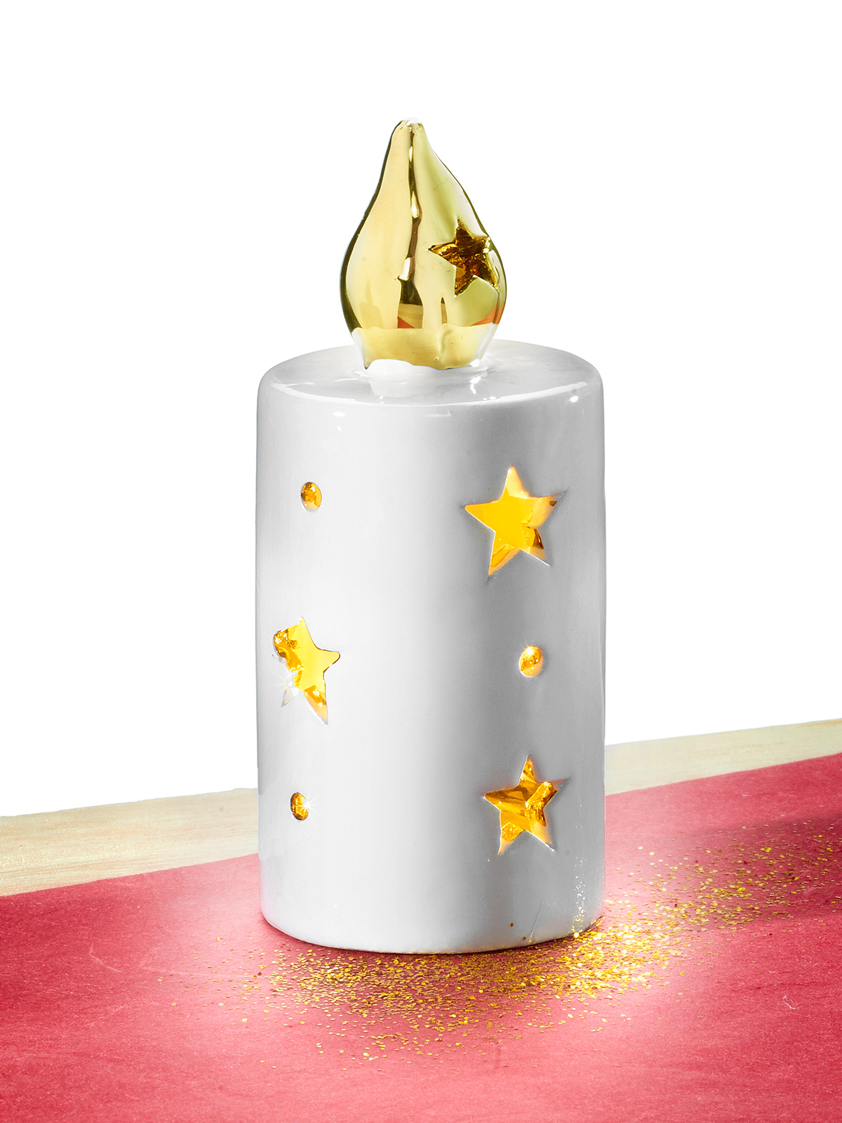 LED-Kerze „Goldlicht“ LED-Kerze „Goldlicht“
