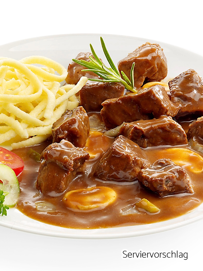 Gulasch "Stroganoff"
