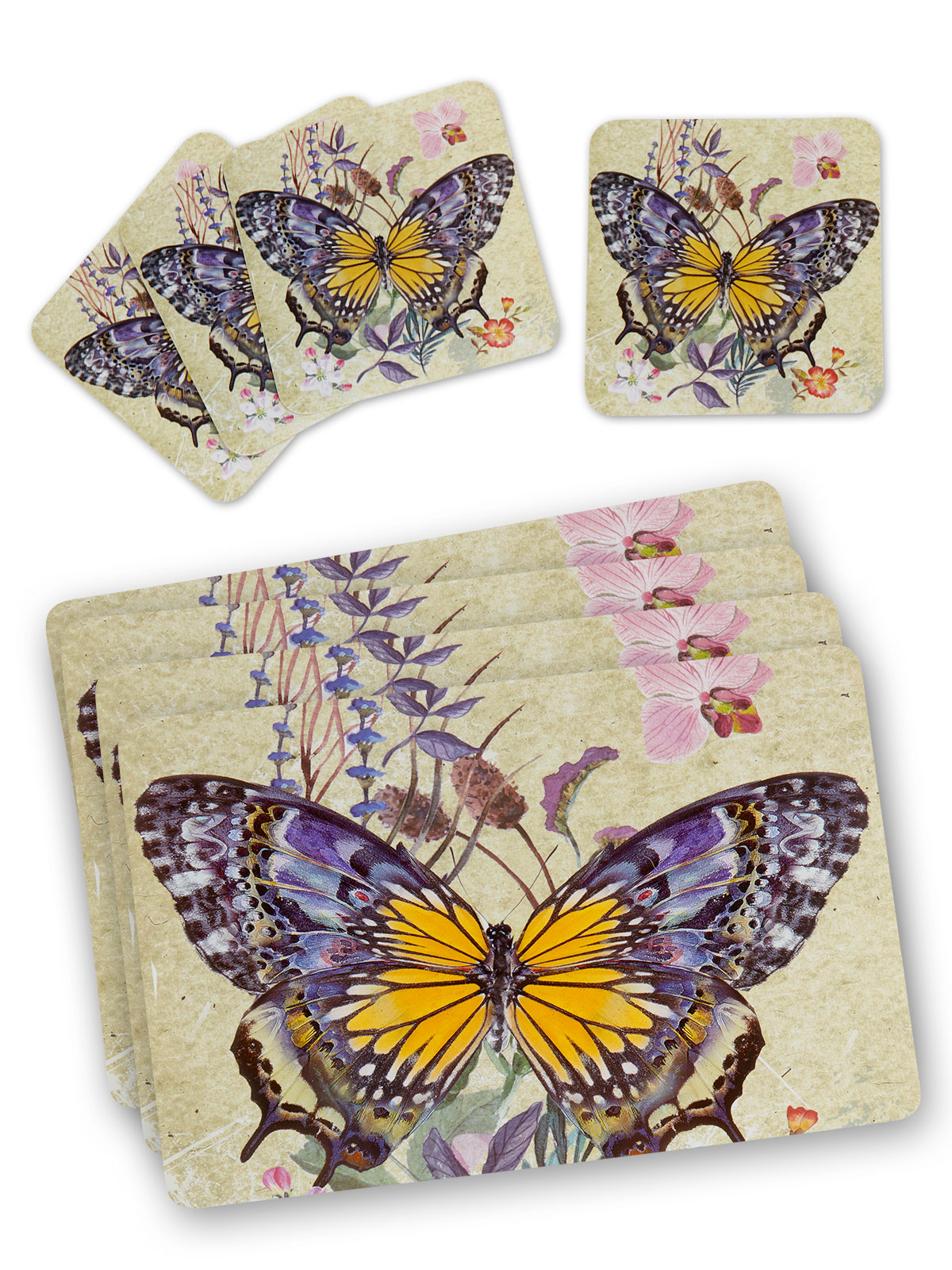 Platzsets „Schmetterling“