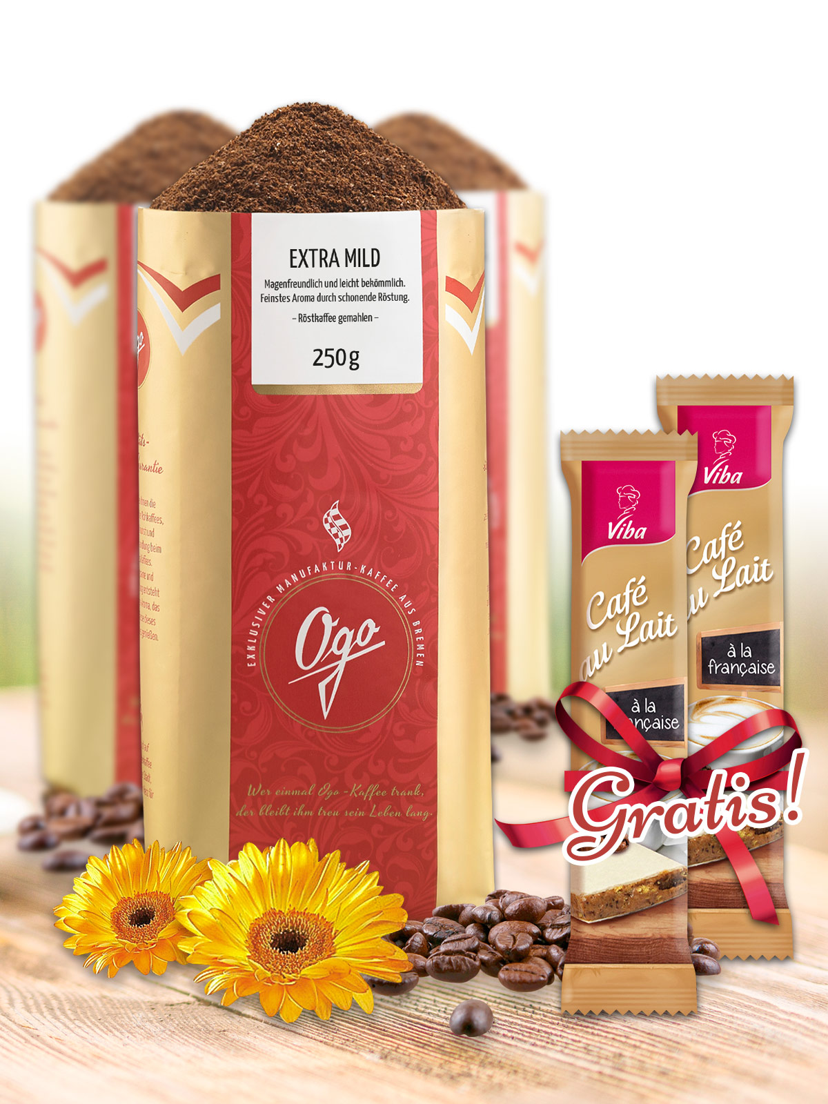 Kaffeehit „Extra Mild“, gem.