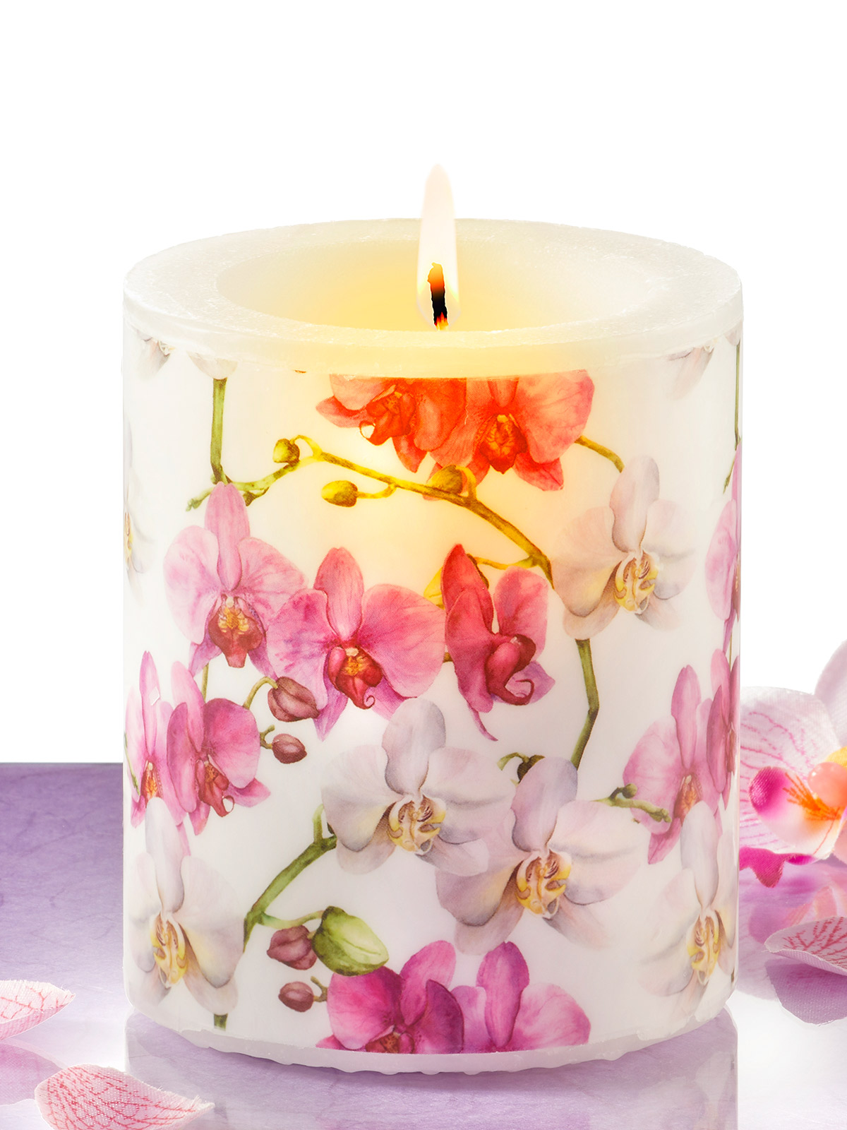 Kerze „Orchidee“