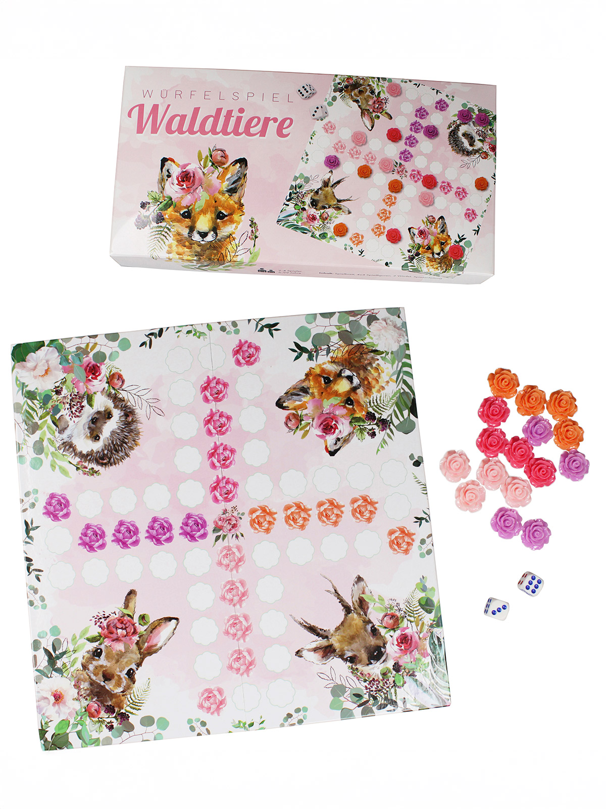 Würfelspiel „Waldtiere“