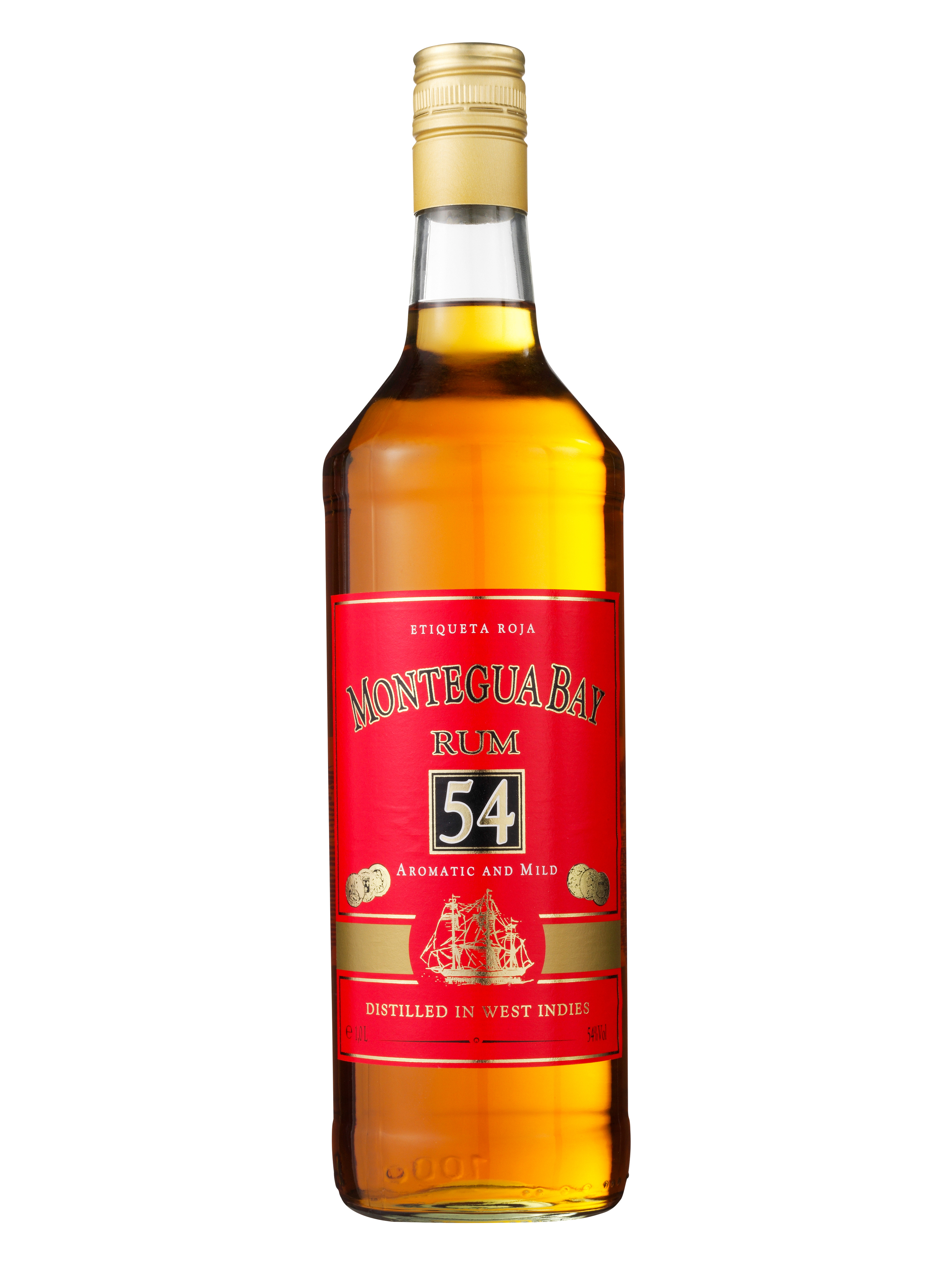 Montegua Bay Rum, 54%