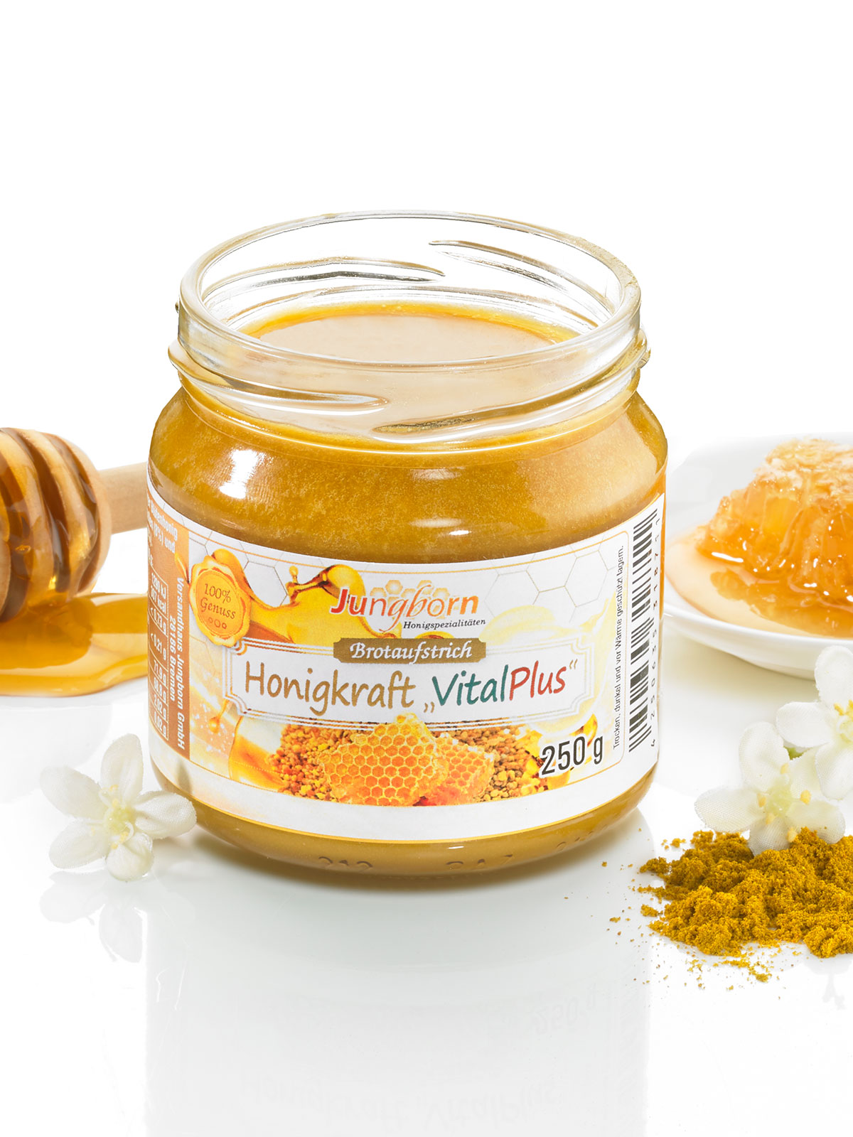 Honigkraft „VitalPlus“ mit Gelee Royale und Blütenpollen