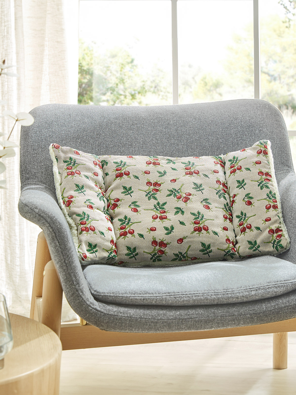 Rückenkissen „Hagebutte“