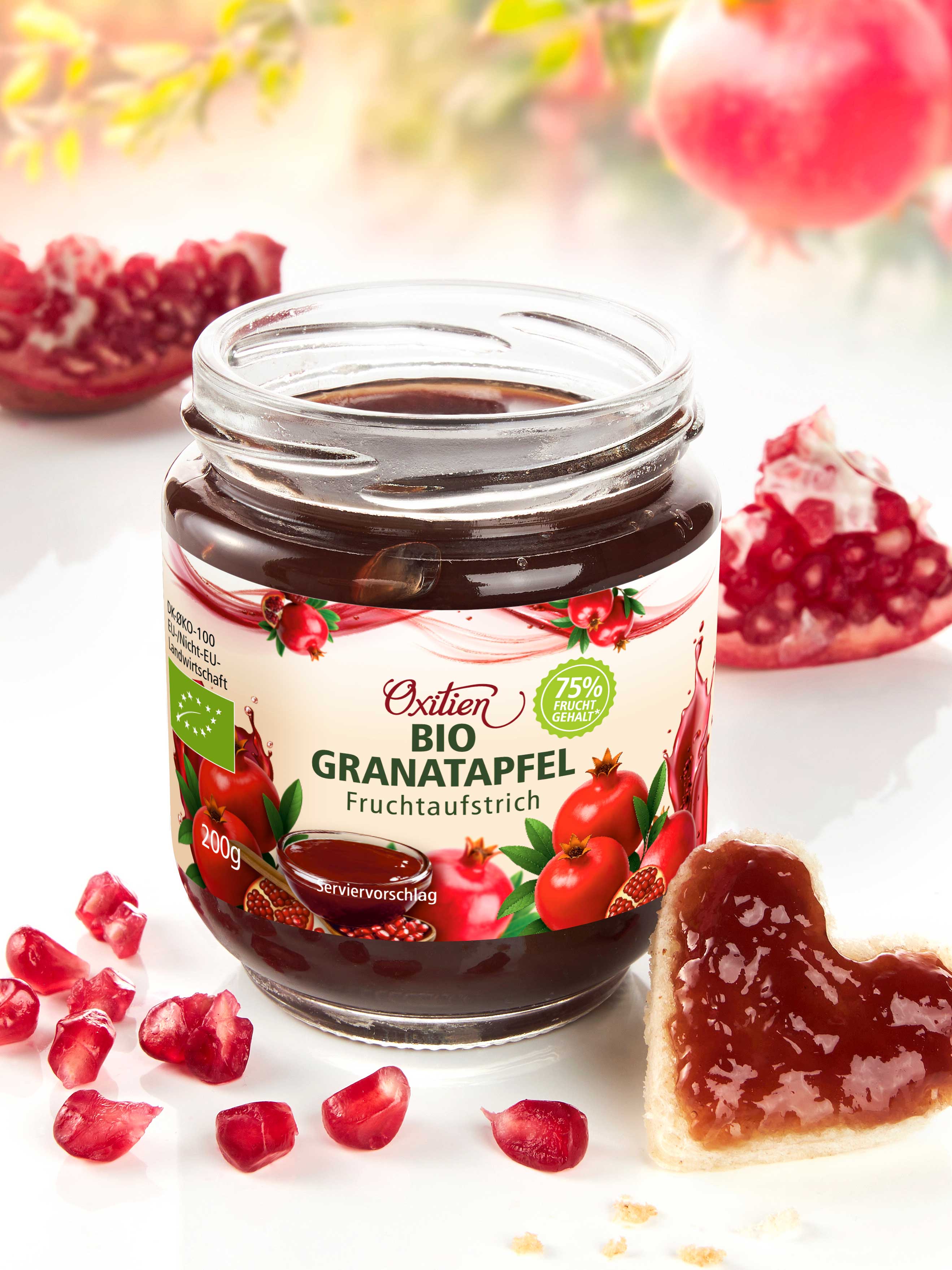 BIO Fruchtaufstrich „Granatapfel“