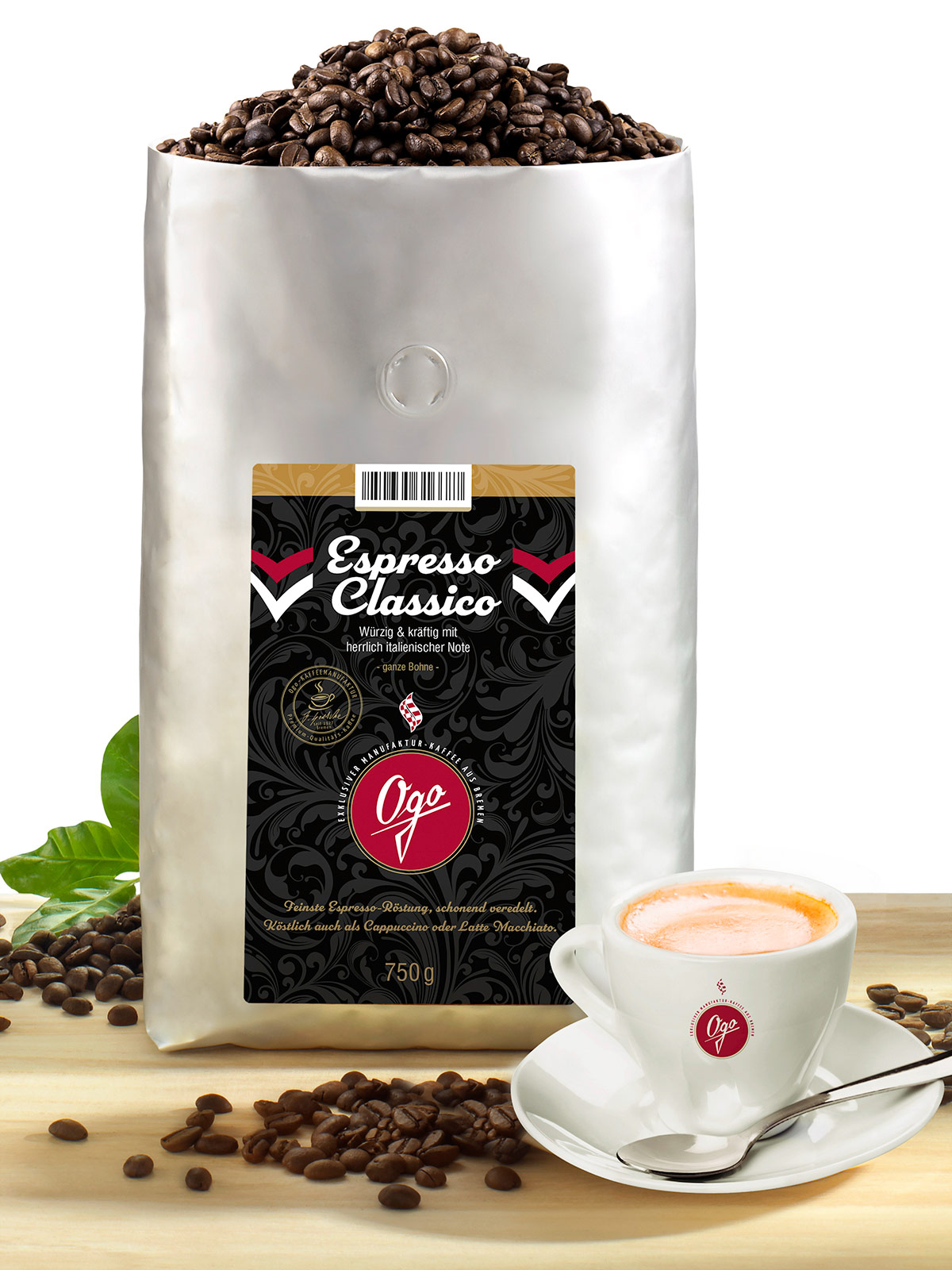 Espresso Classico Bohne, 750g