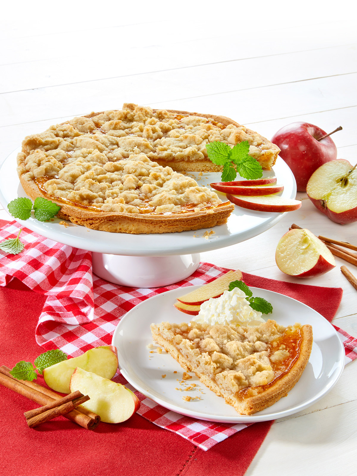 Streuseltorte „Apfel“