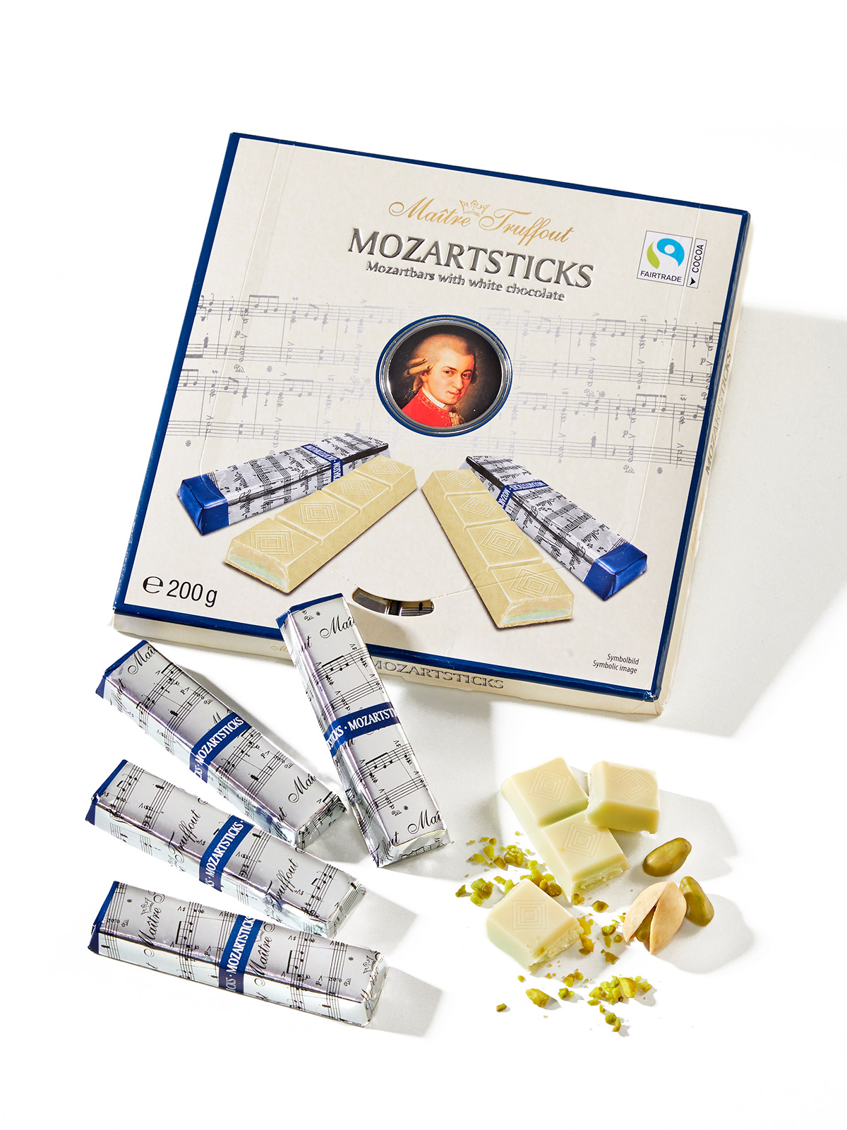 Mozart-Riegel „Weiße Schokolade“