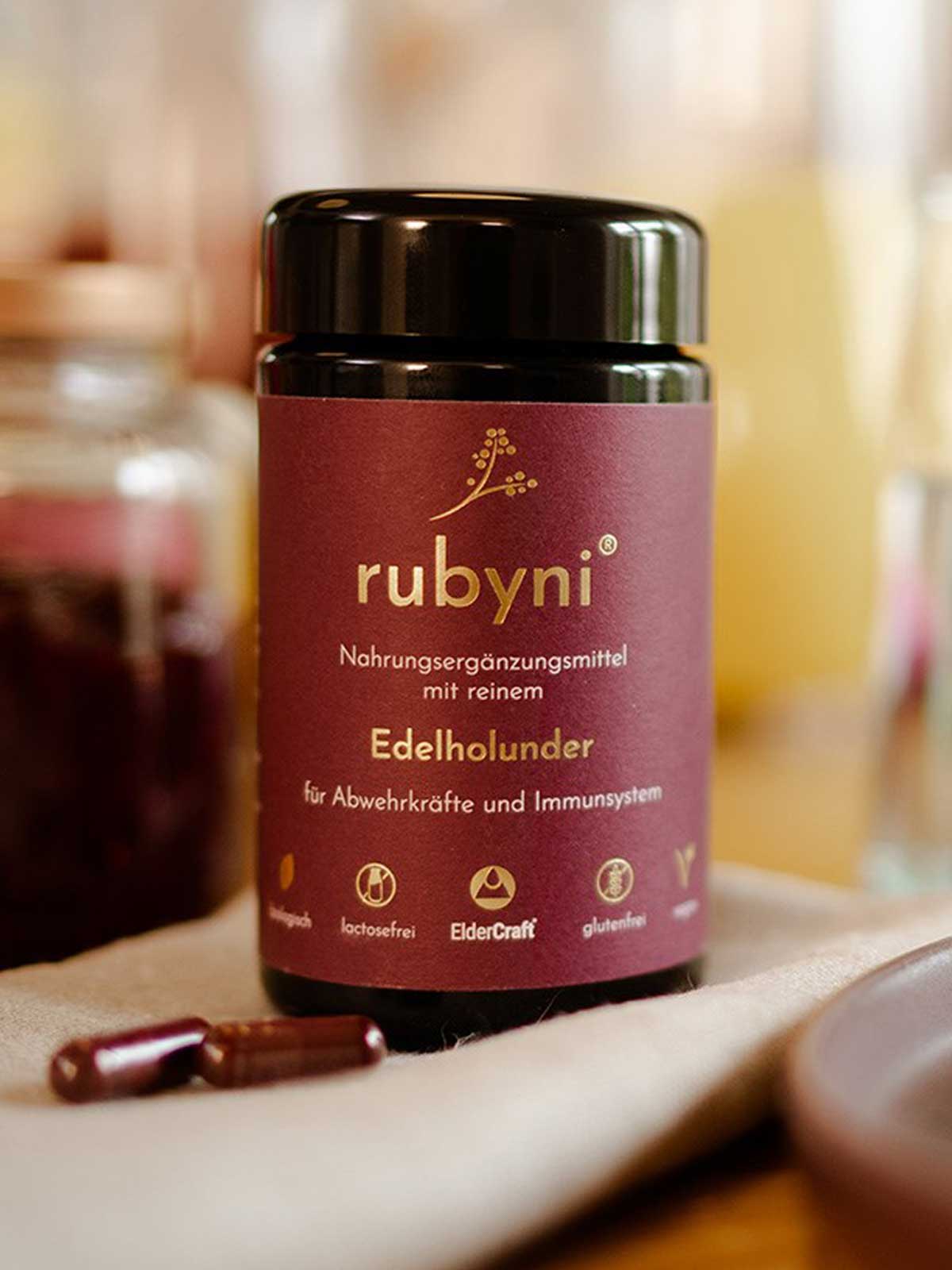 Edelholunderkapseln „rubyni®“