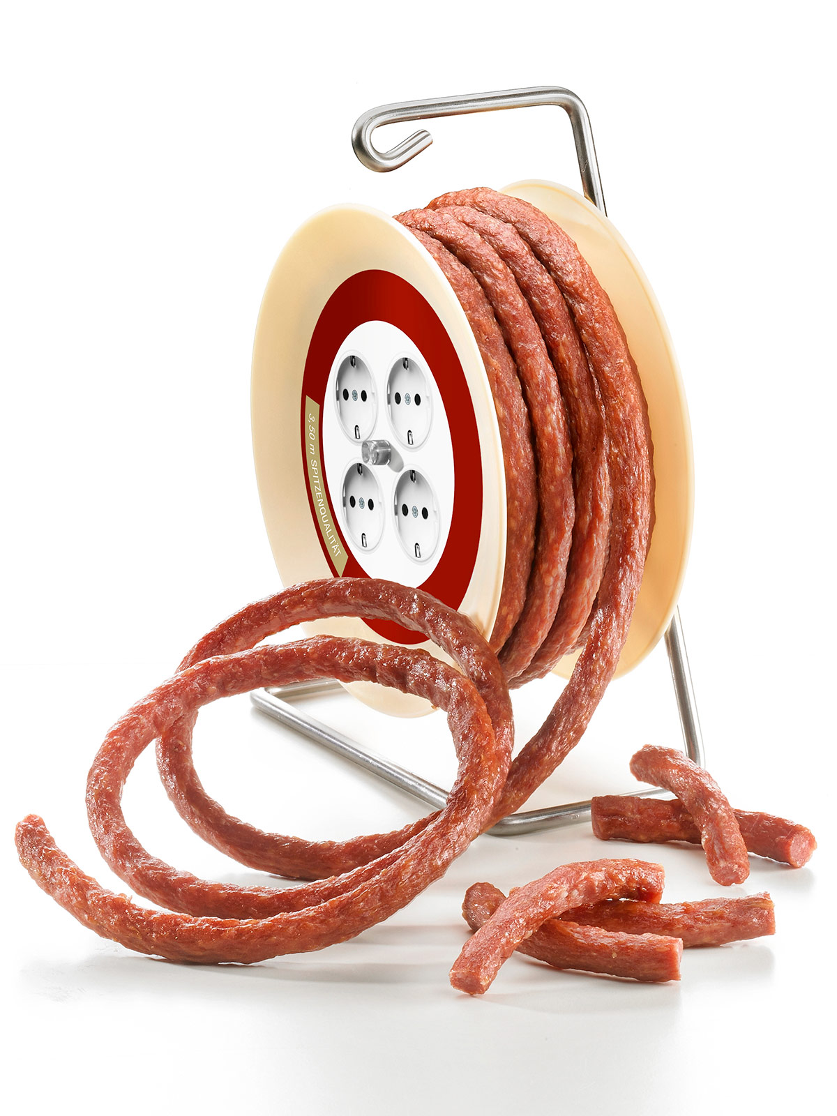 Die Wurst-Kabeltrommel Die Wurst-Kabeltrommel