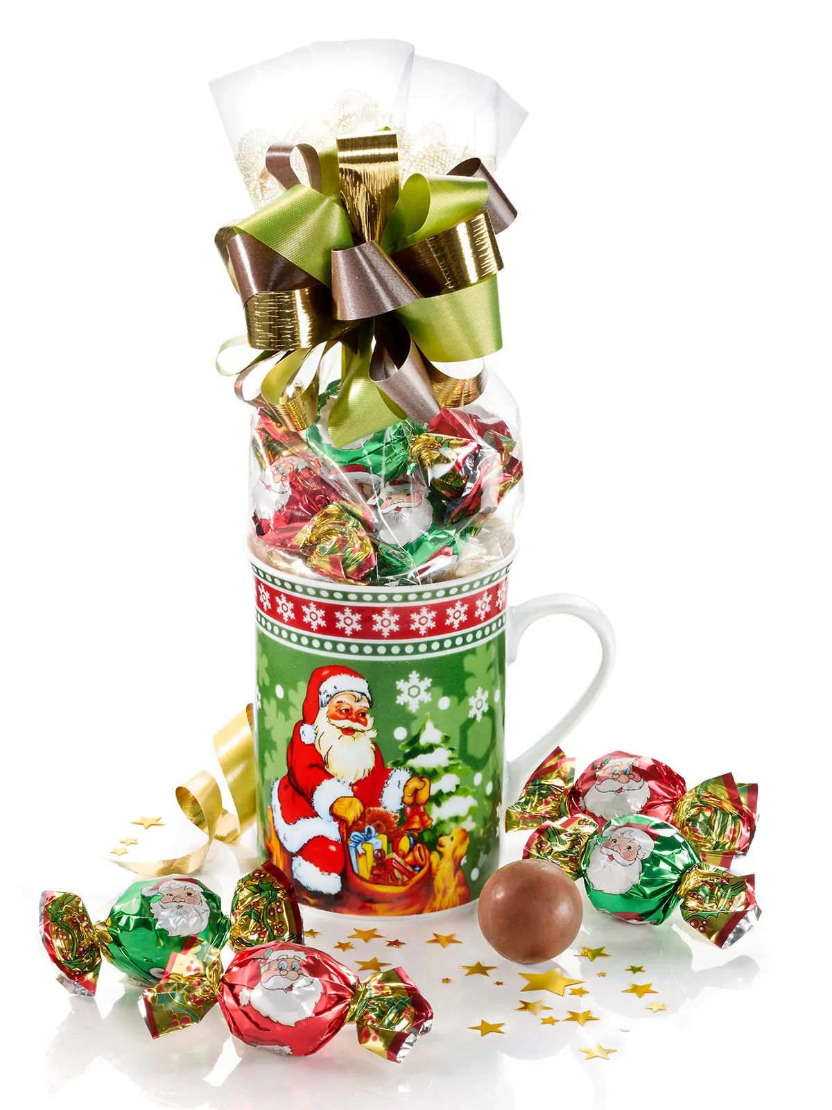 Süßer Becher „Weihnachtsglück“