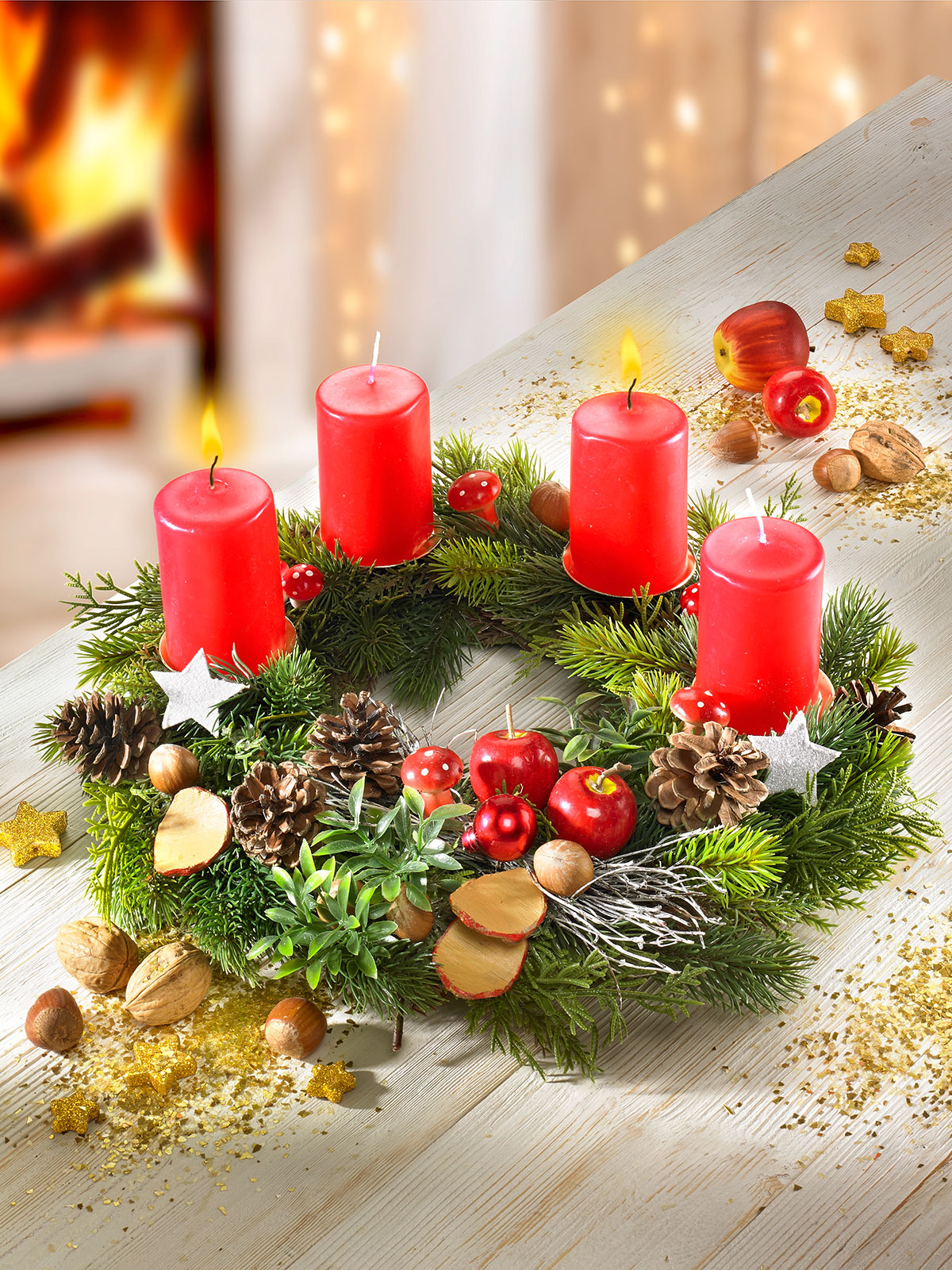 Adventskranz "De Luxe"