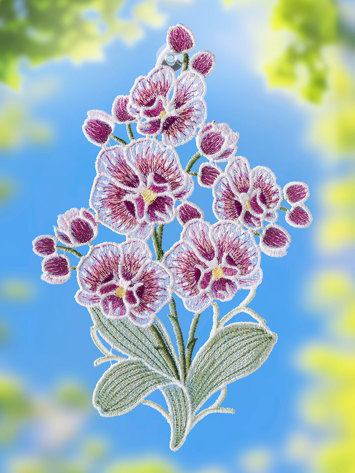 Fensterbild „Orchidee“