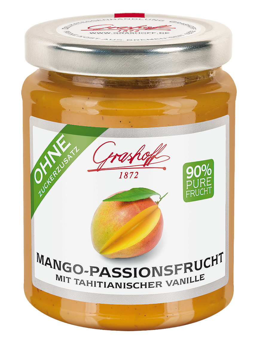 Mango-Vanille-Mousse