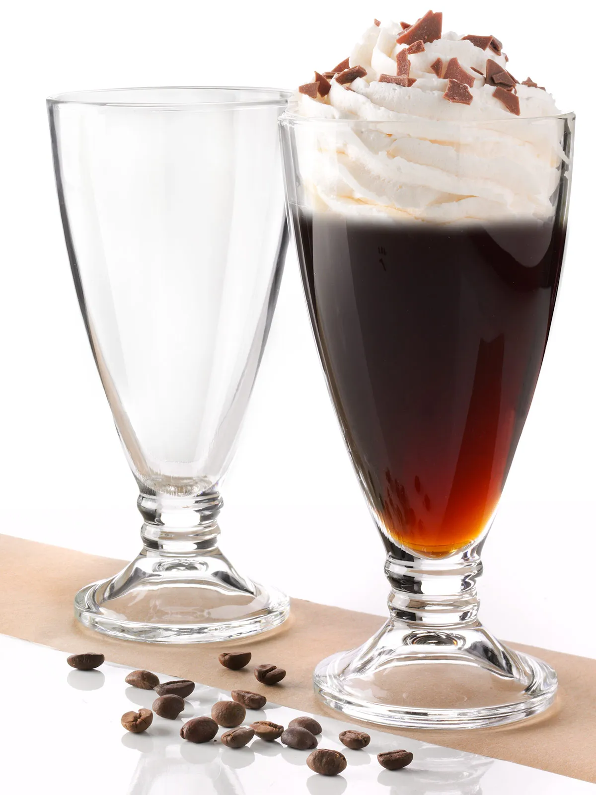 Eiskaffee-Gläser