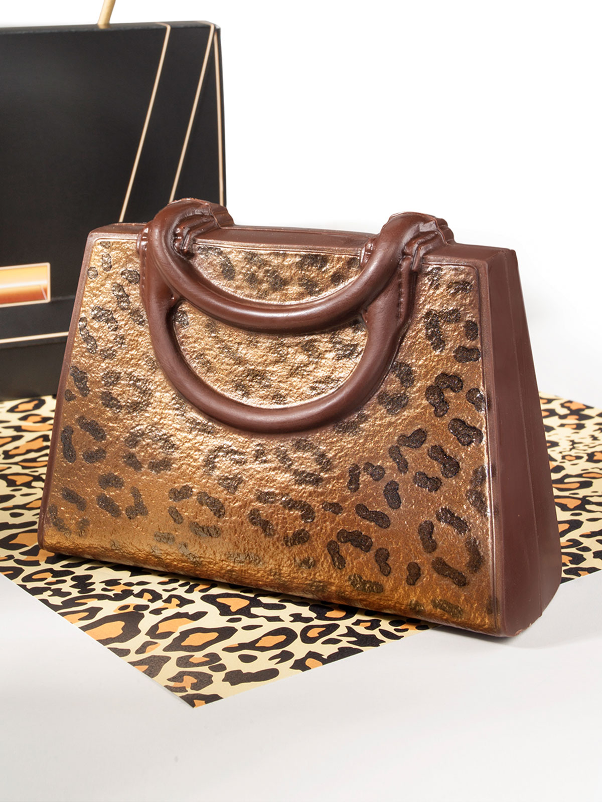 Schoko-Handtasche „Leo“