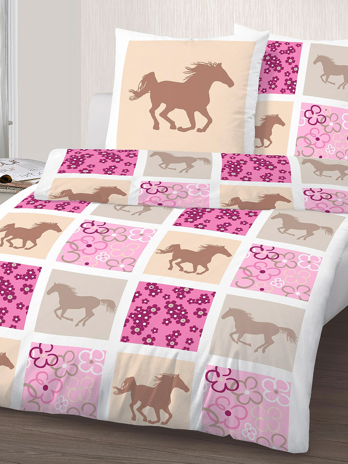 Bettwäsche-Set „Pink Beauty“