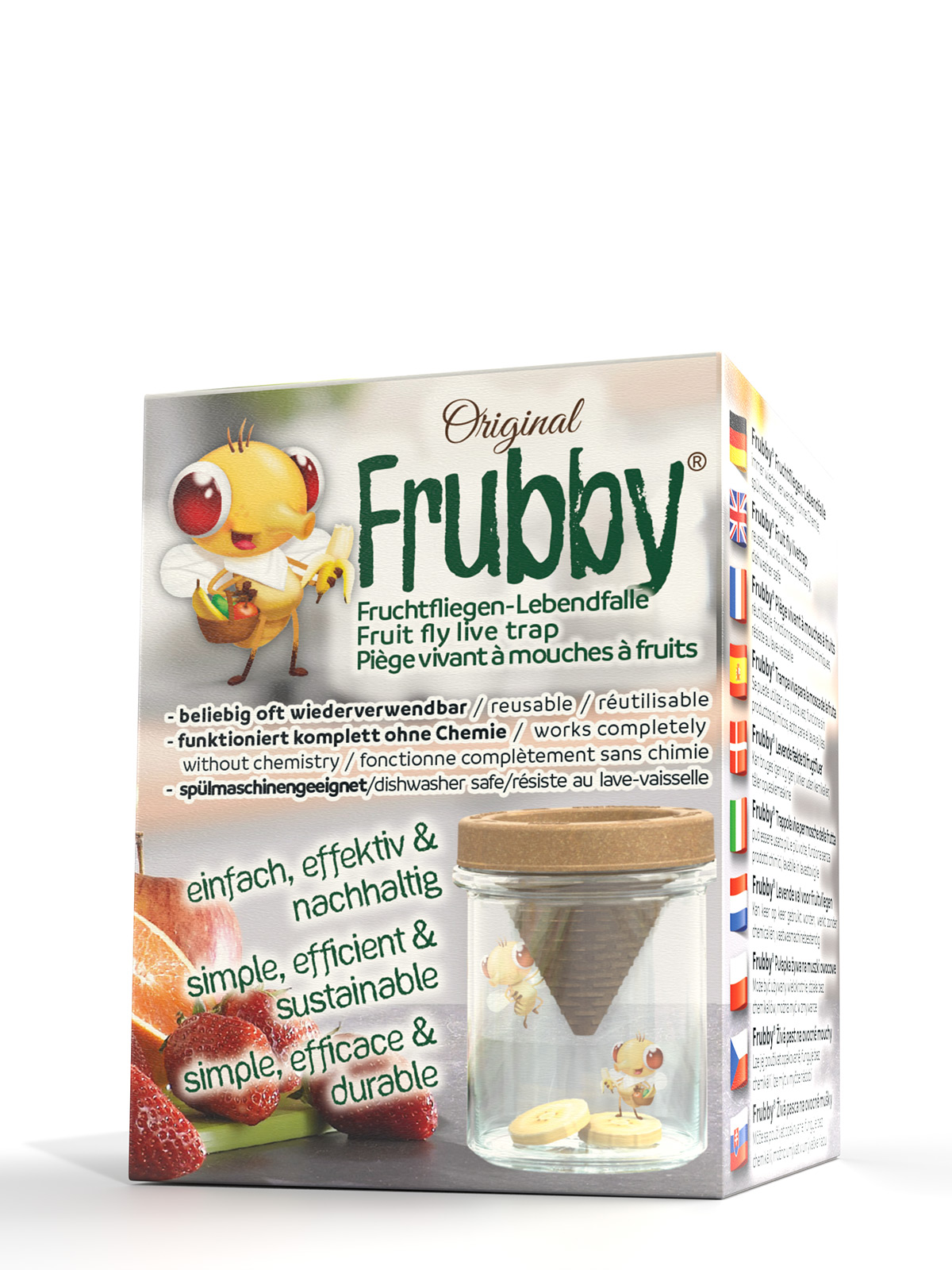 Frubby, die Fruchtfliegenfalle