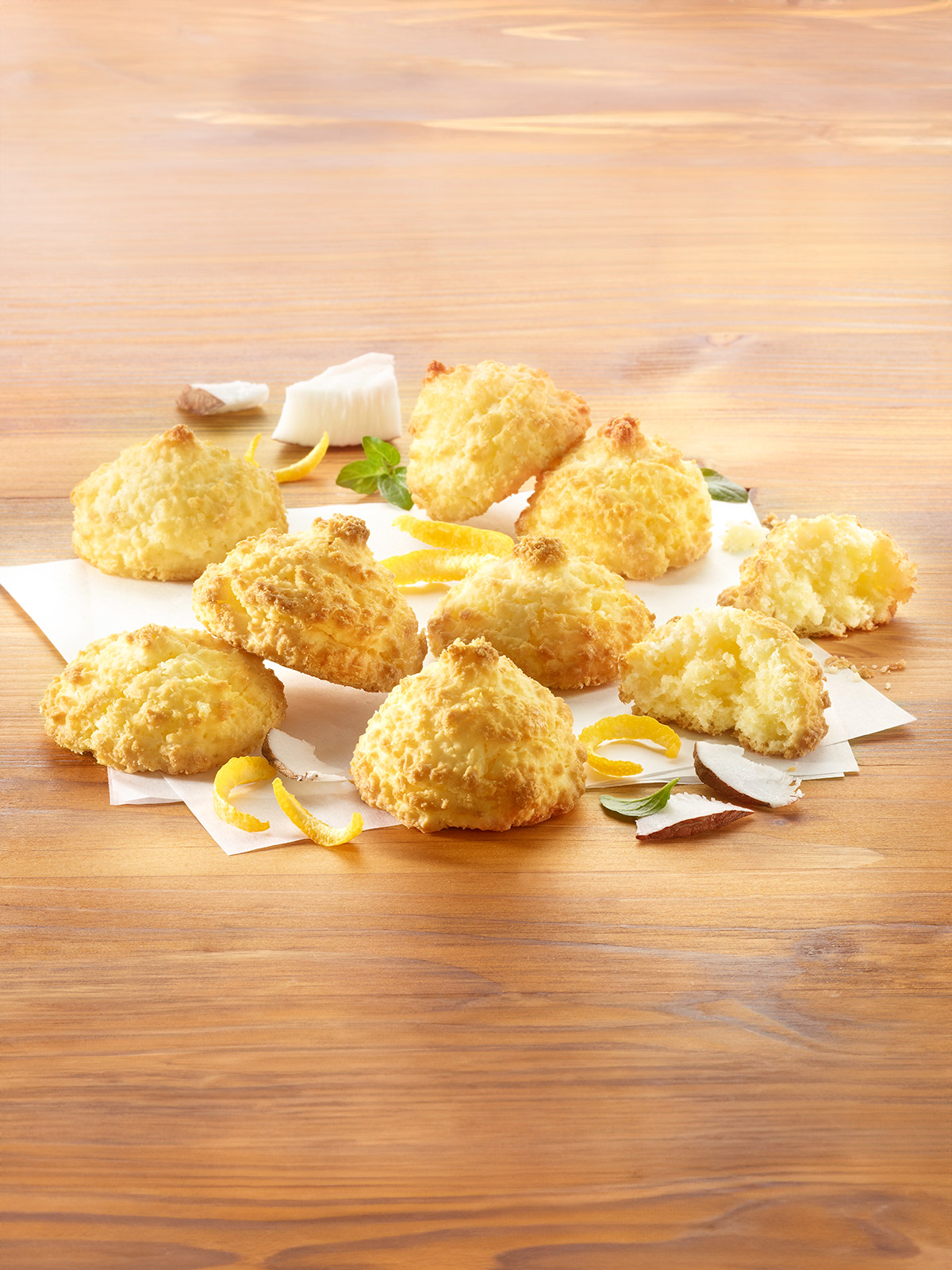 Kokosmakronen-Konfekt „Orange“ | 106821 Kokosmakronen-Konfekt „Orange“ | 106821