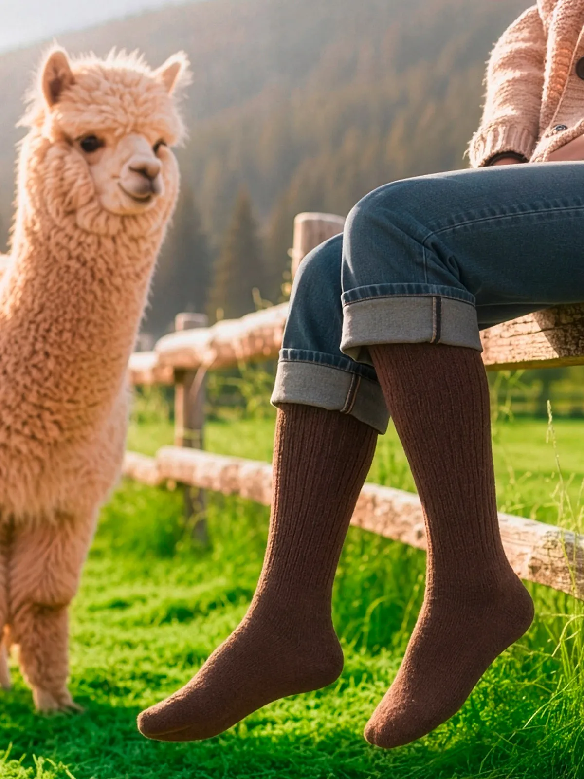 Alpaka-Socken „Himalaya“