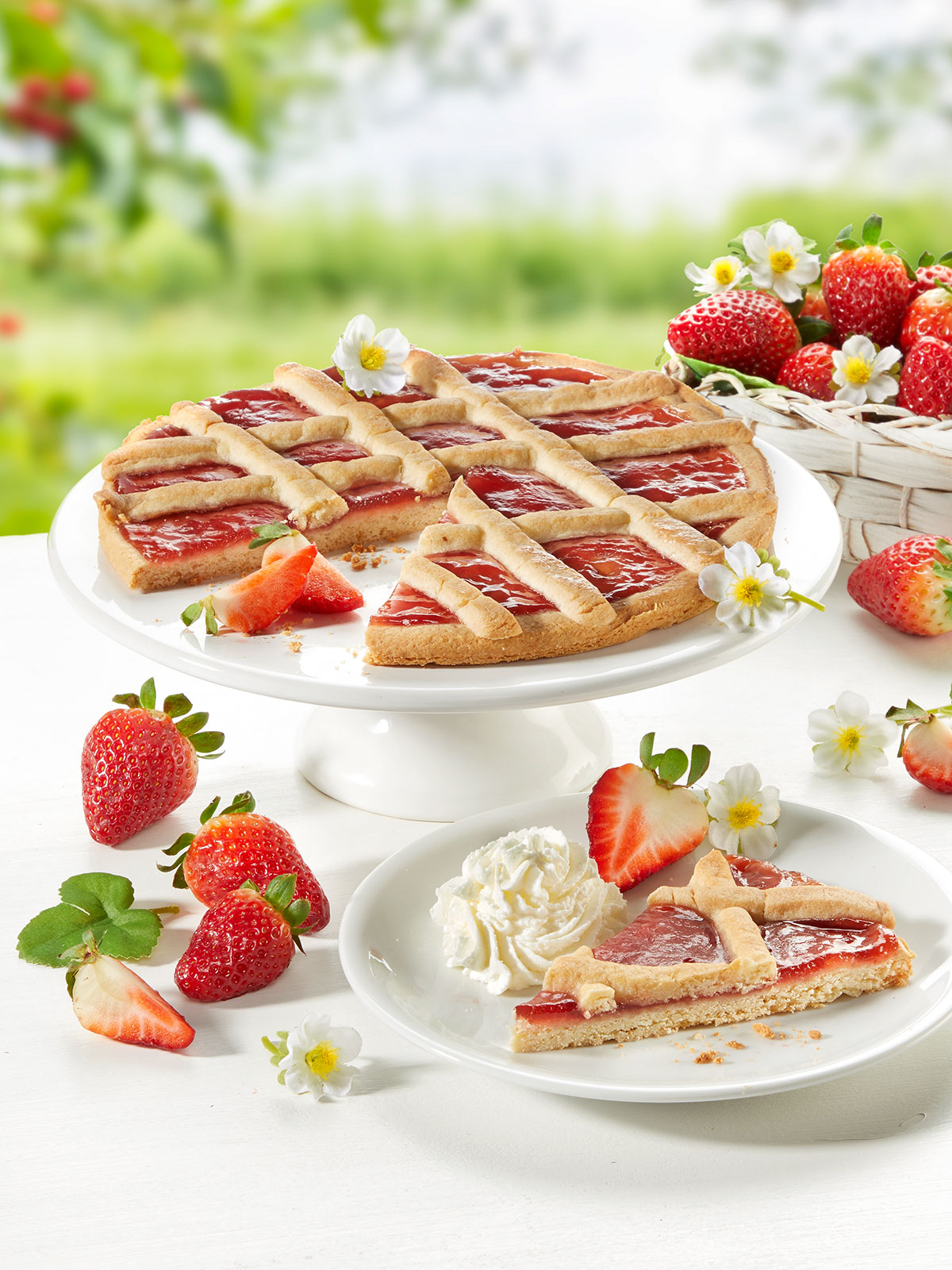 Crostata „Erdbeere“