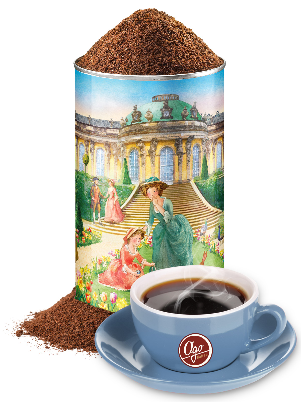 Entkoffeinierter Kaffee, Dose