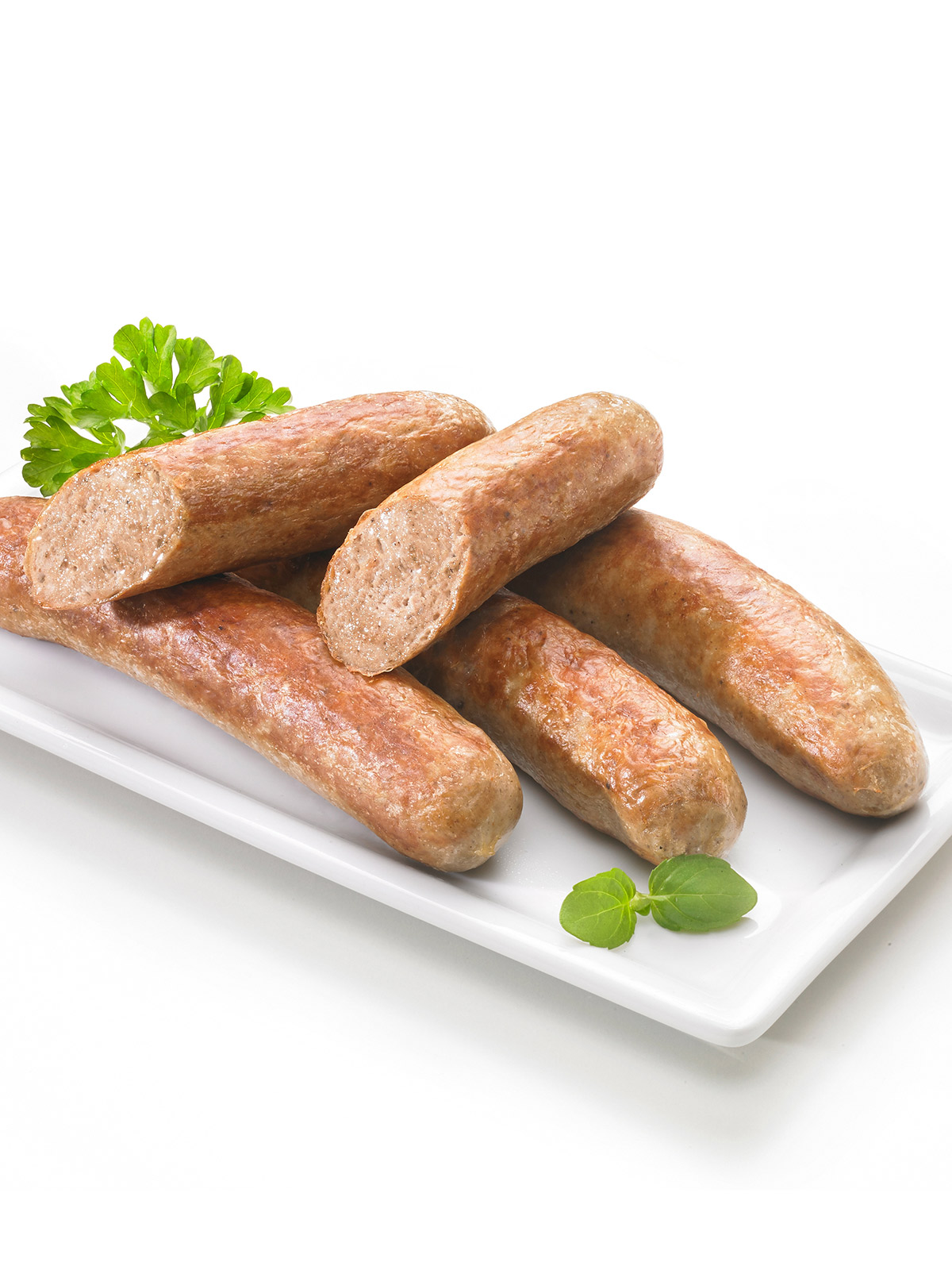 Gänsebratwurst, natur