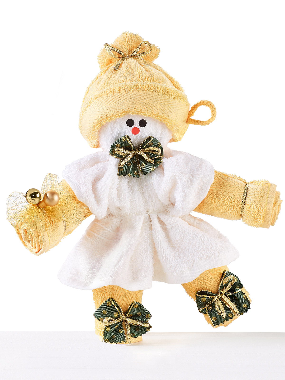 Handtuchpuppe „Goldkind“