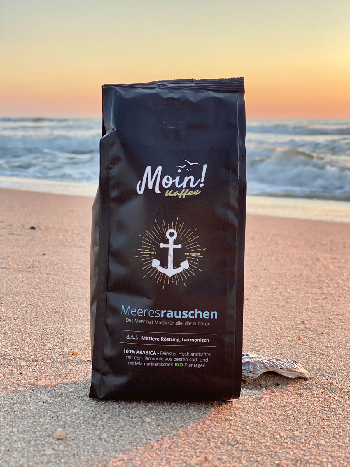Moin! BIO-Kaffee „Meeresrauschen“, gemahlen