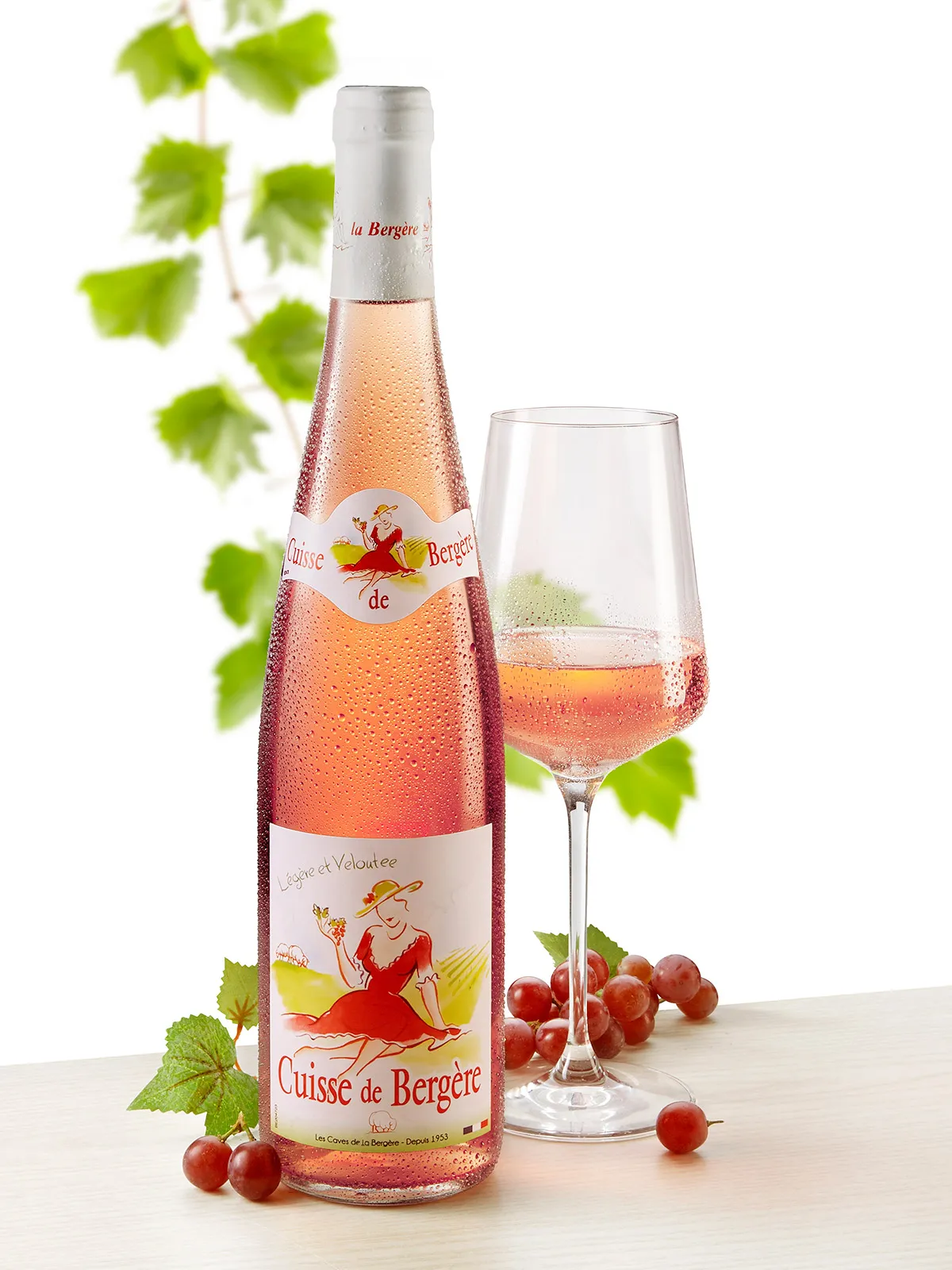 Rosé-Wein „Cuisse de Bergère“